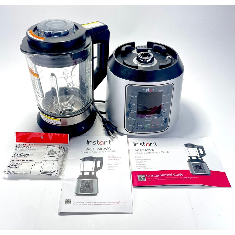 Instant Ace Nova Blender Hot & Cold 56oz 1000W Soup Smoothie Maker